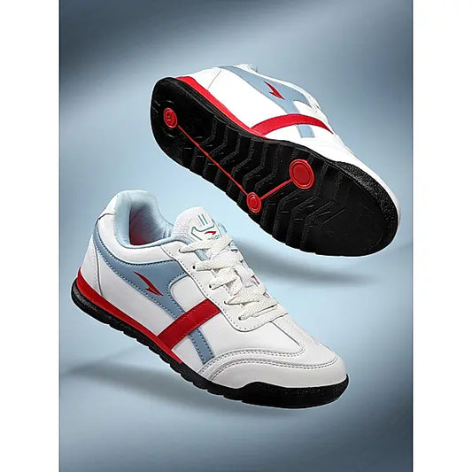 Asian Men's Men's Biker-02 White Slate Sporty Shoes