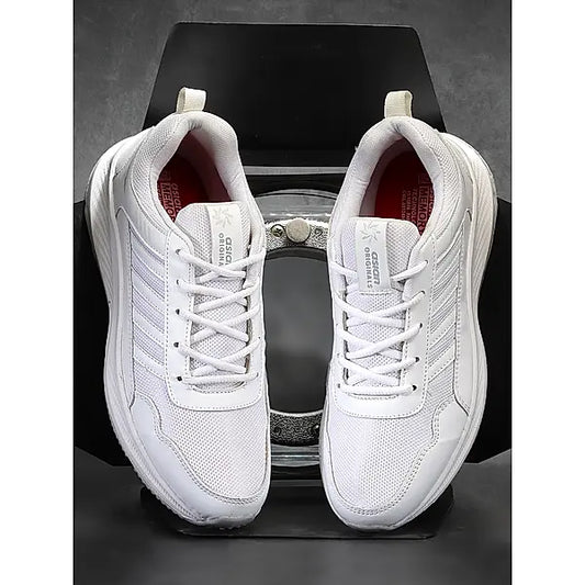 Asian Men's Boss-02 White Sports Shoes
