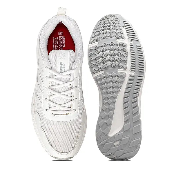 Asian Men's Boss-02 White Sports Shoes